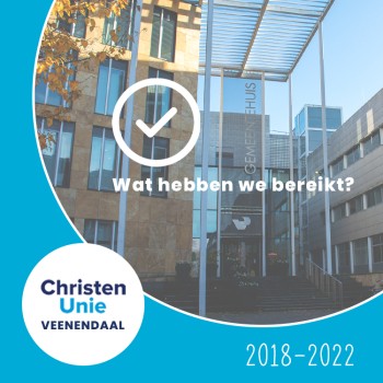 ChristenUnie Veenendaal resultaten 2018-2022